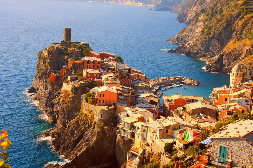 Photo op of Cinque Terre