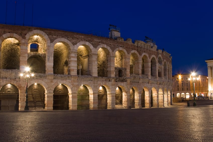 Verona's ancient arena, site of its world-famous opera
