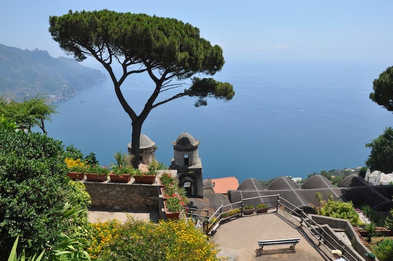 Ravello has some of the most beautiful views on the Amalfi Coast
