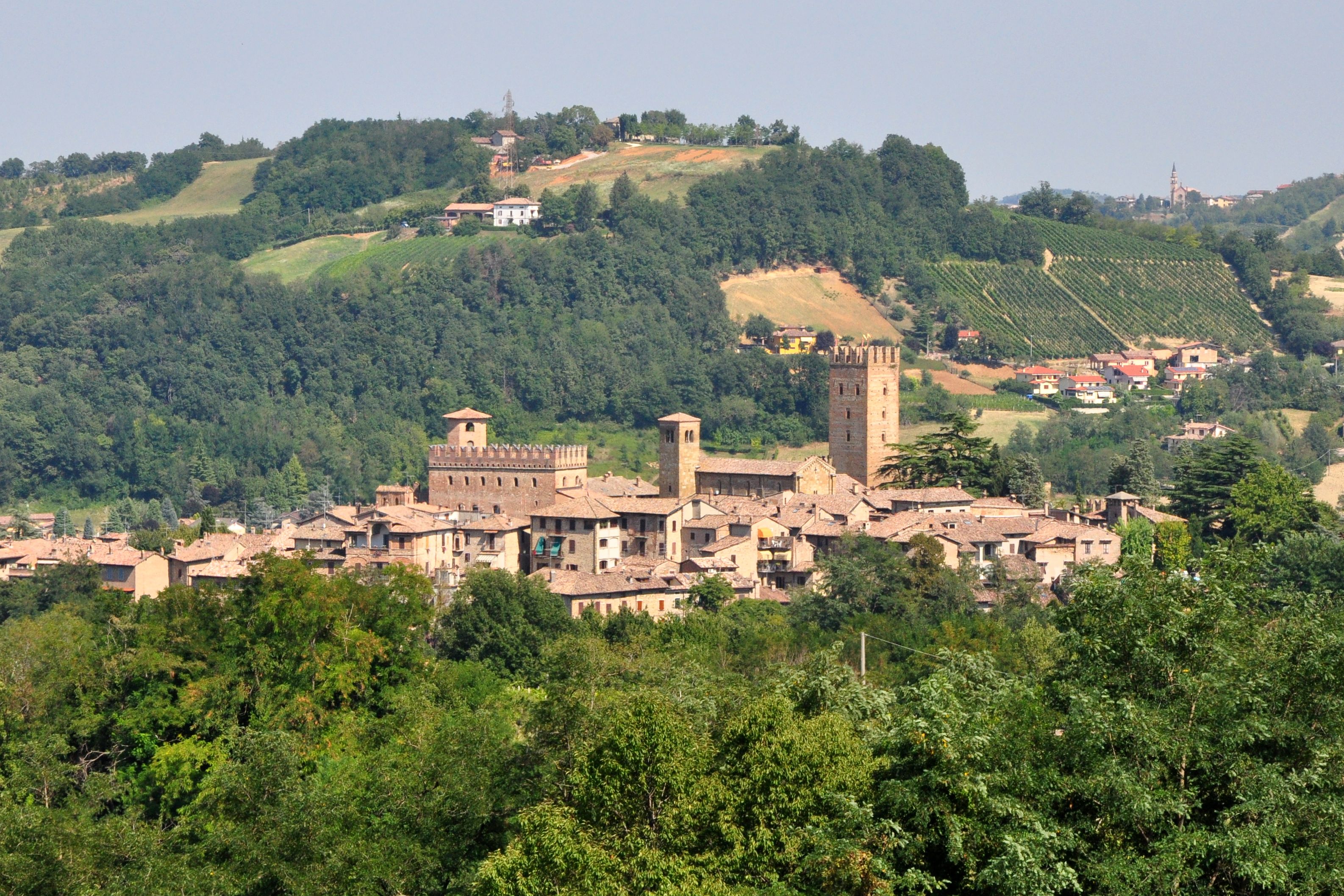 Castell'Arquato, italy