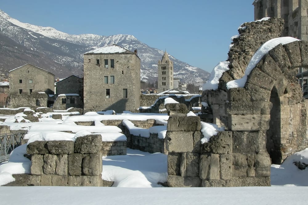Winter in the Valle d'Aosta