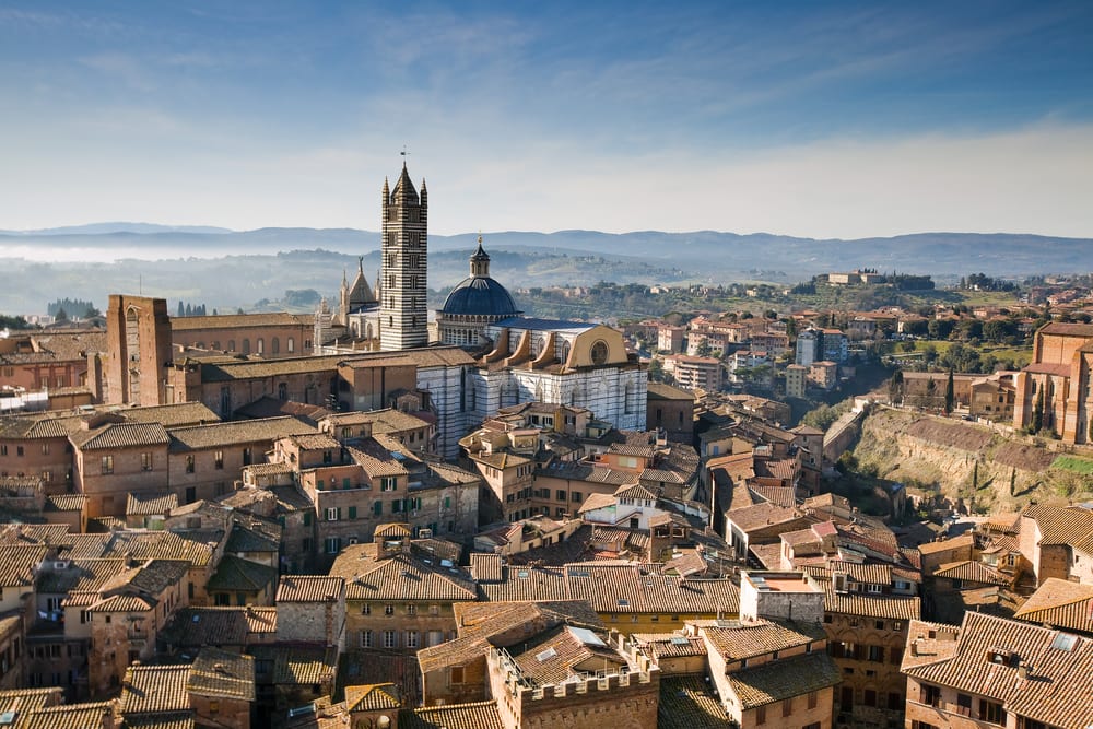 Siena, Tuscany is one of the best day trips from Florence, Italy.