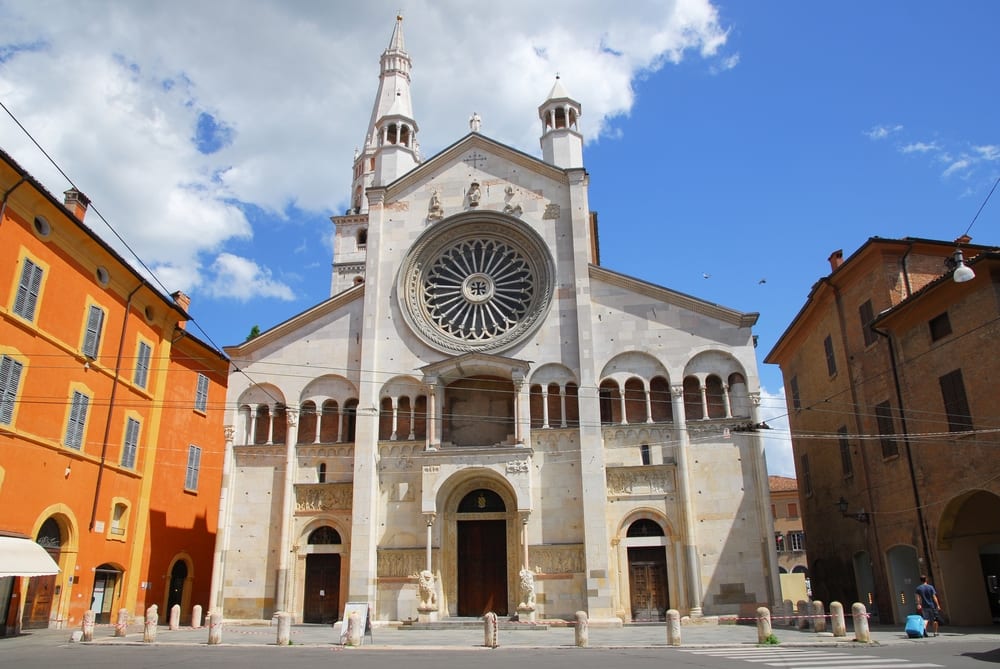 UNESCO World Heritage Sites in Northern Italy - Cathedral, Torre Civica and Piazza Grande in Modena
