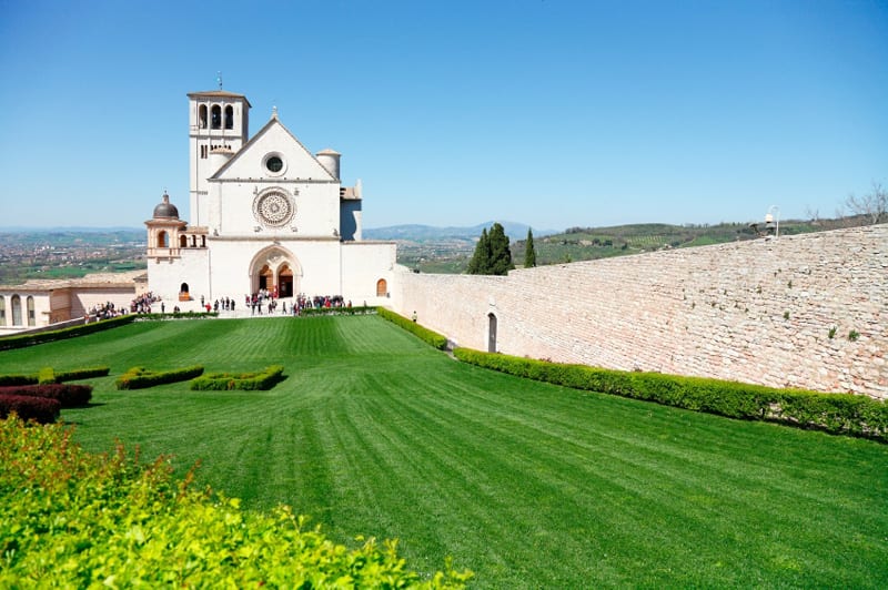 The Basilica of St. Francis in Assisi Unesco Italy