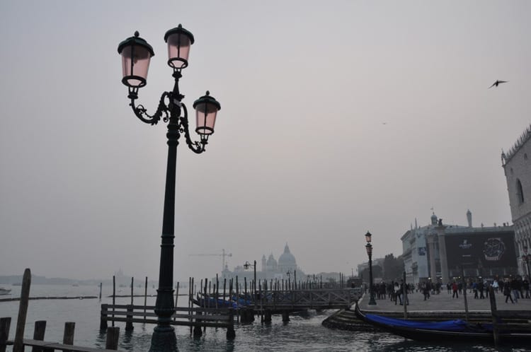Venice in February: chilly, foggy, and beautiful