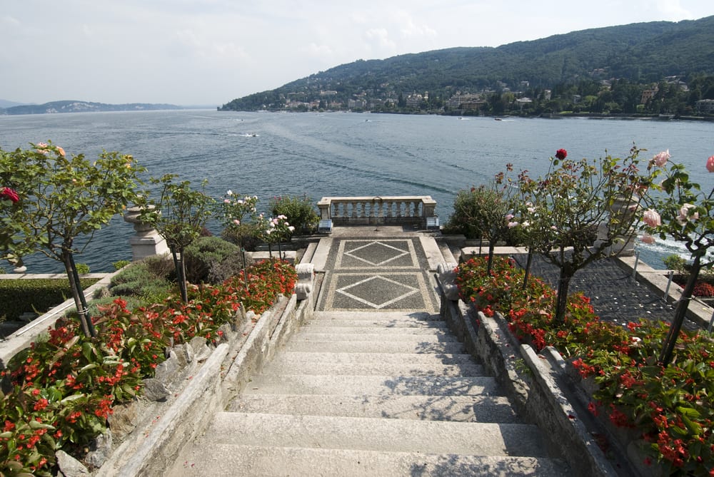 The beautiful Isola Bella and its gardens in Lago Maggiore