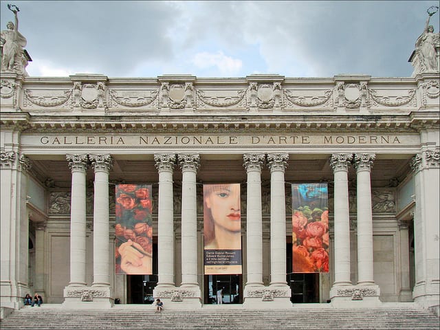 Galleria Nazionale D'Arte Moderna Rome (flickr: dalbera)