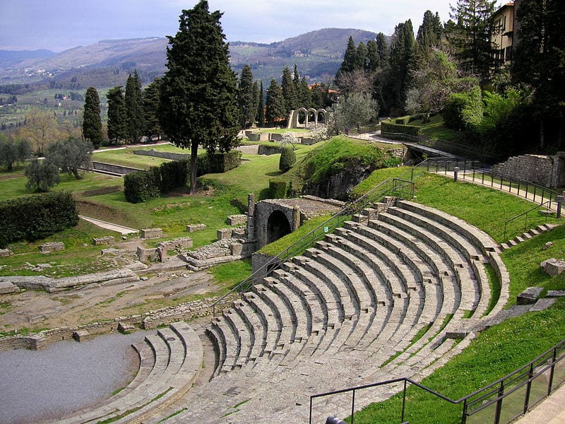 A Day in Fiesole amphitheatre