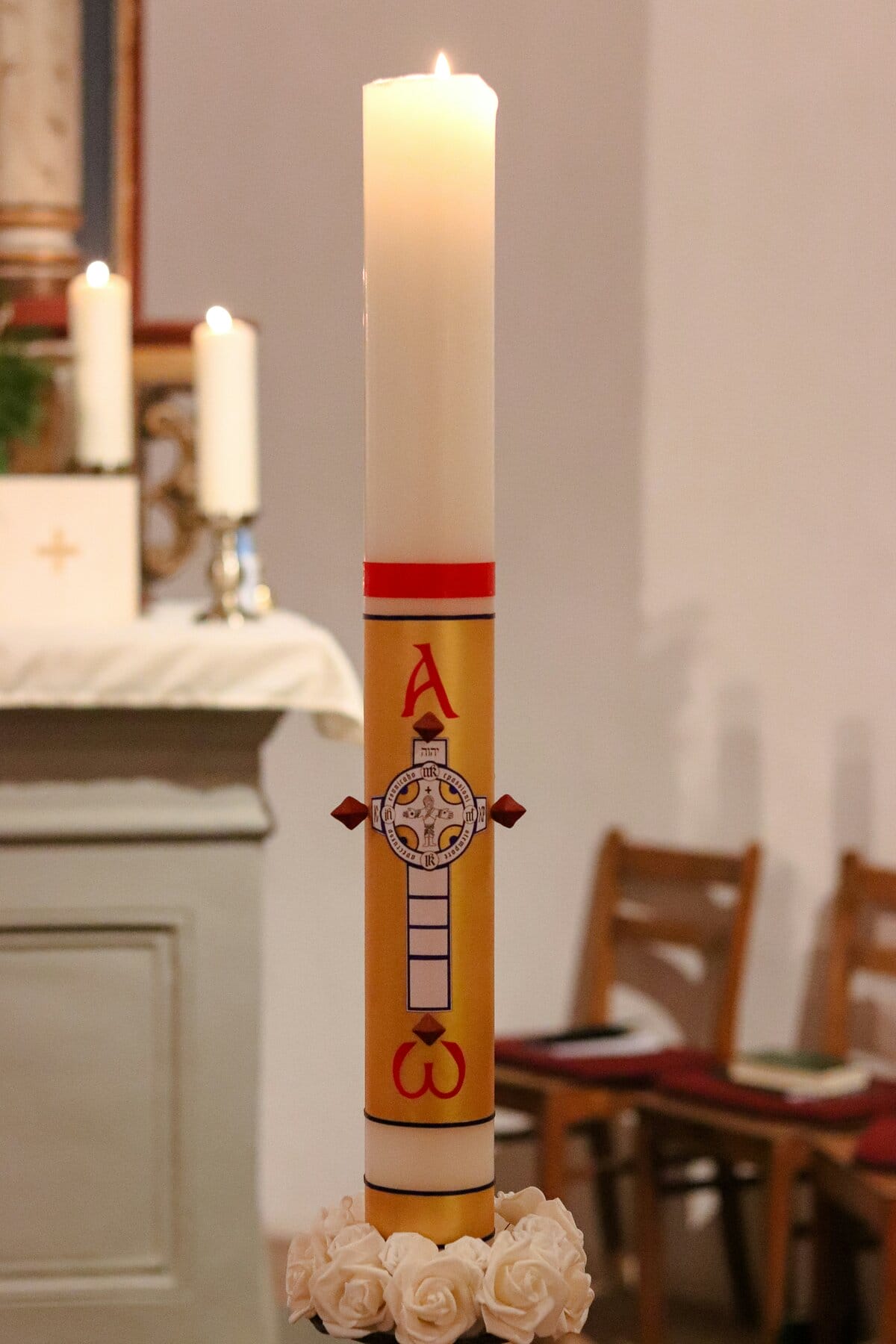 baptism candle