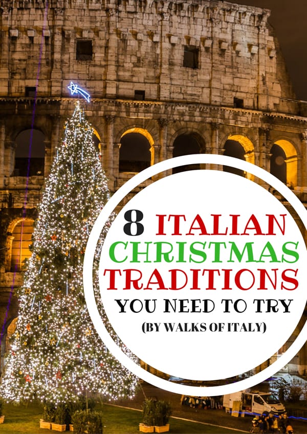 Italy has some beautiful Christmas traditions like putting a Christmas tree front of the Colosseum. Find out the rest on the Walks of Italy Blog!