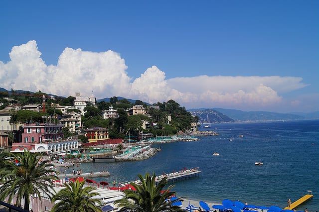 Santa Margherita Ligure on the Italian Riviera | photo via flickr by Jeremy Sutcliffe https://www.flickr.com/photos/jmts/18378347053/in/photolist-uEi1Cf-uWoGz7-uUrDQj-u12QhD-uWSJur-uEq5GV-tZRwW7-uX95jH-4XwC8s-4U5Pv7-uEanx7-tZK8F1-uEbfx5-uEiYNn-uX2xnz-uUyexY