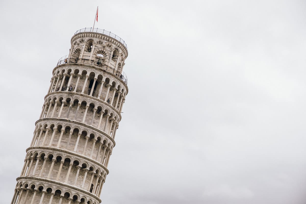 Leaning tower of Pisa facts