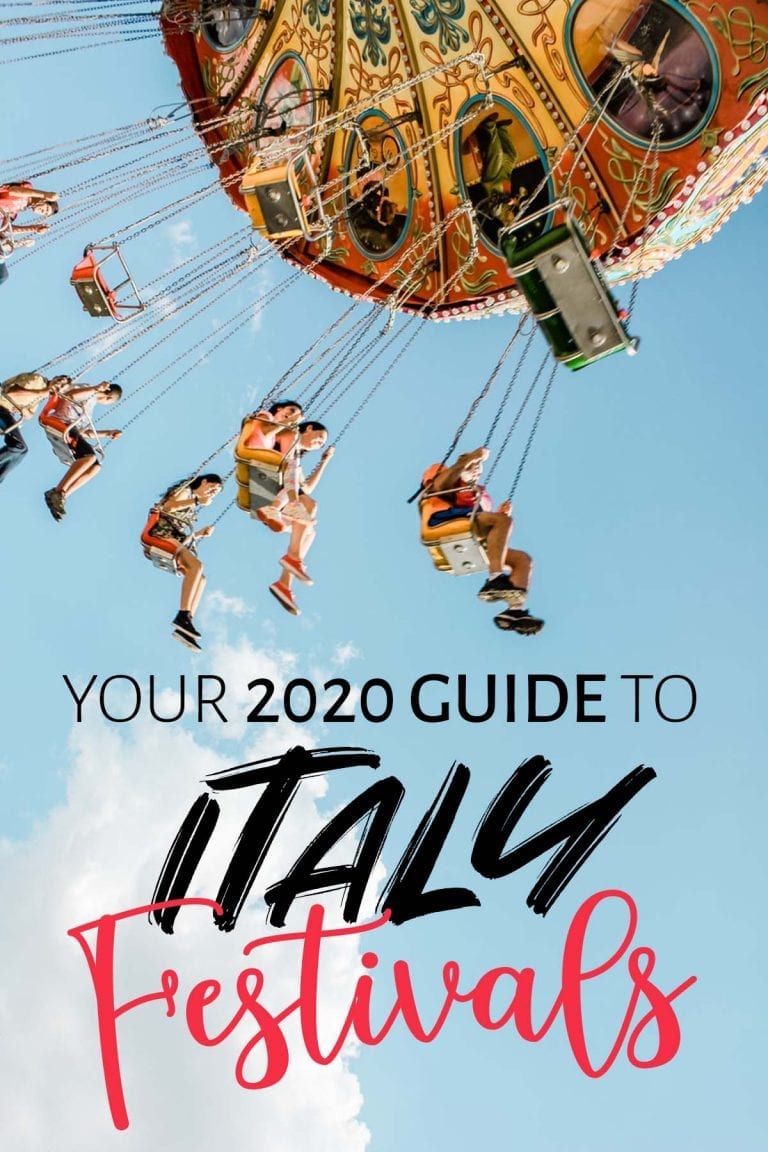 A Complete Guide to Italy's Festivals and Celebrations in 2020