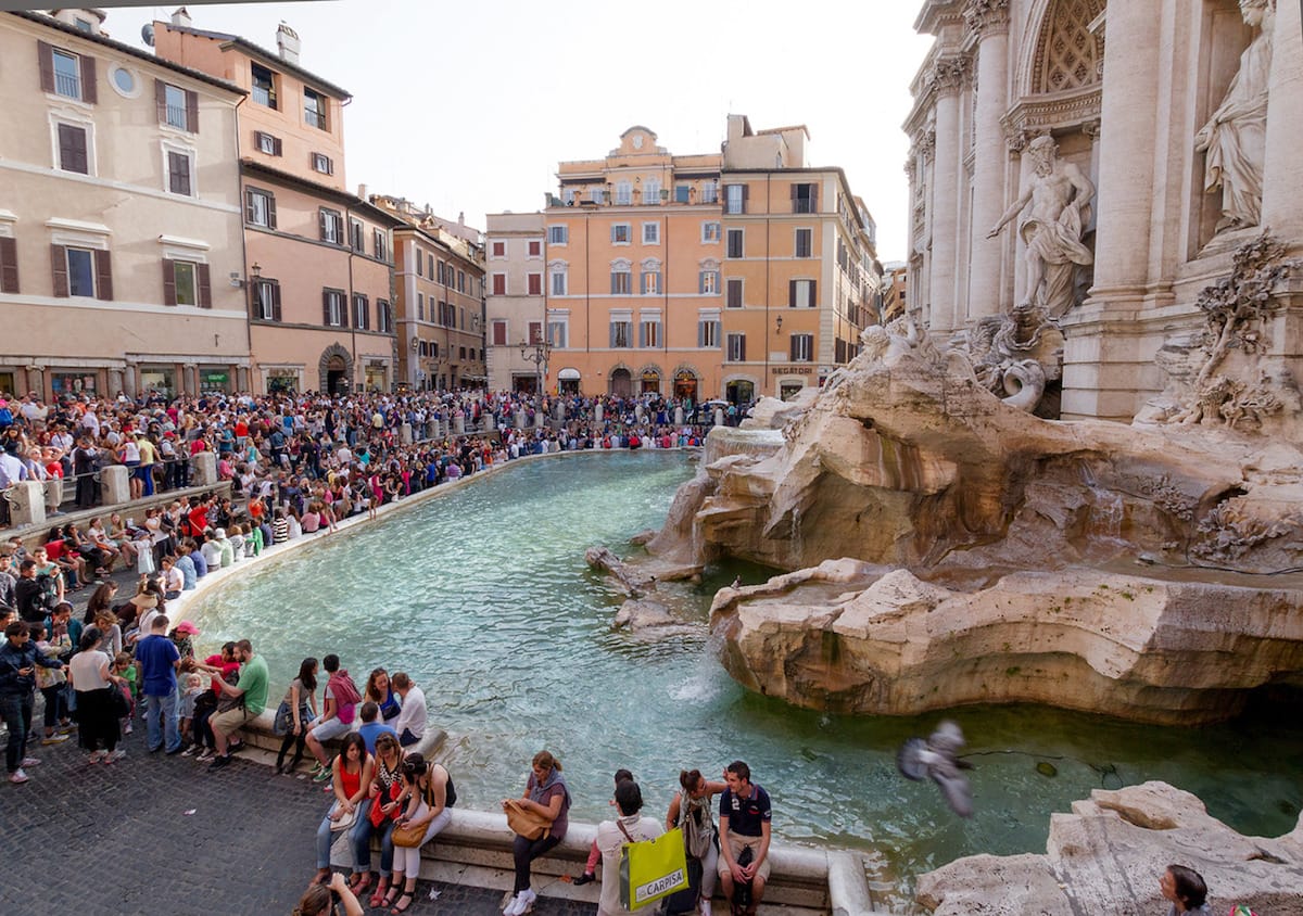 Rome's Trevi Fountain