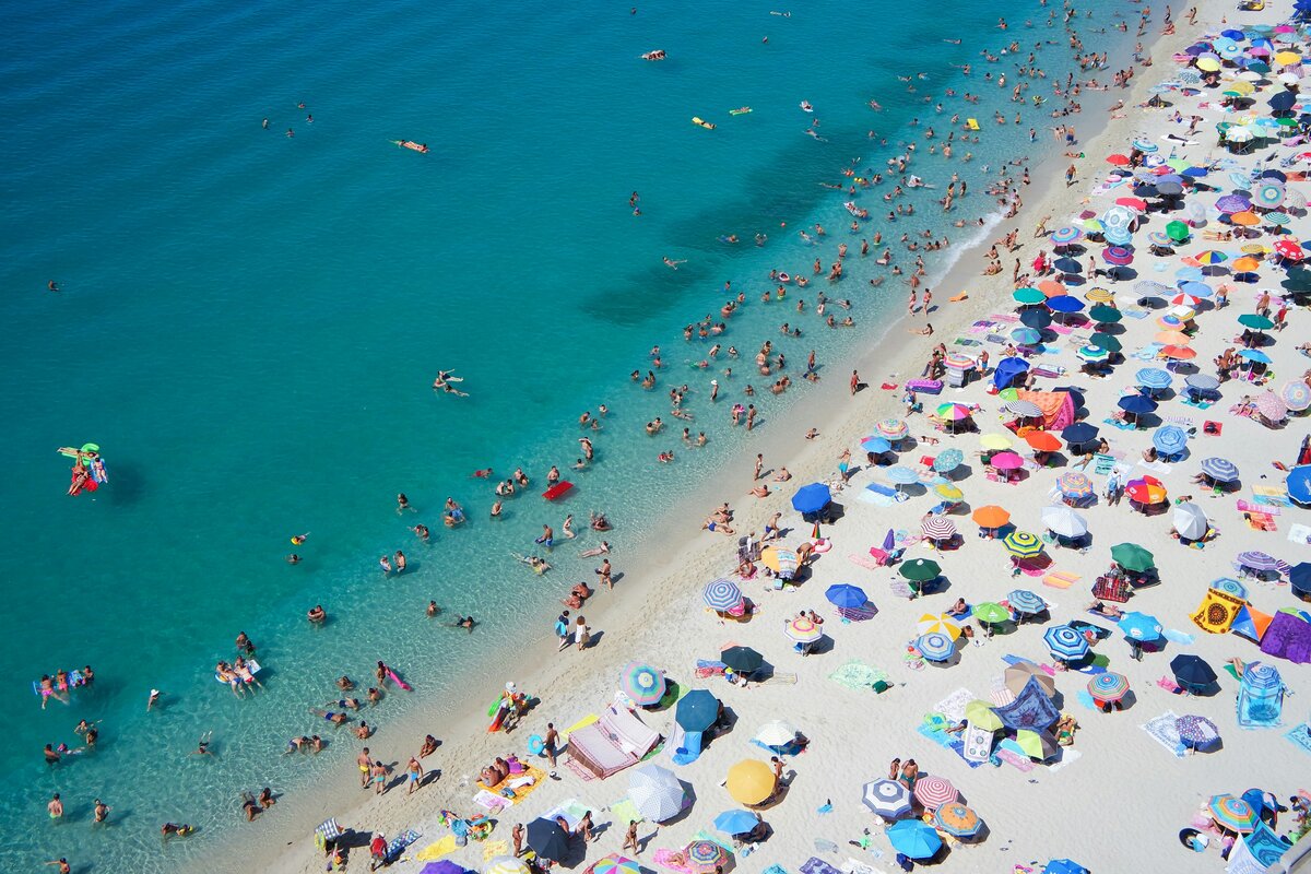 beaches in italy in july