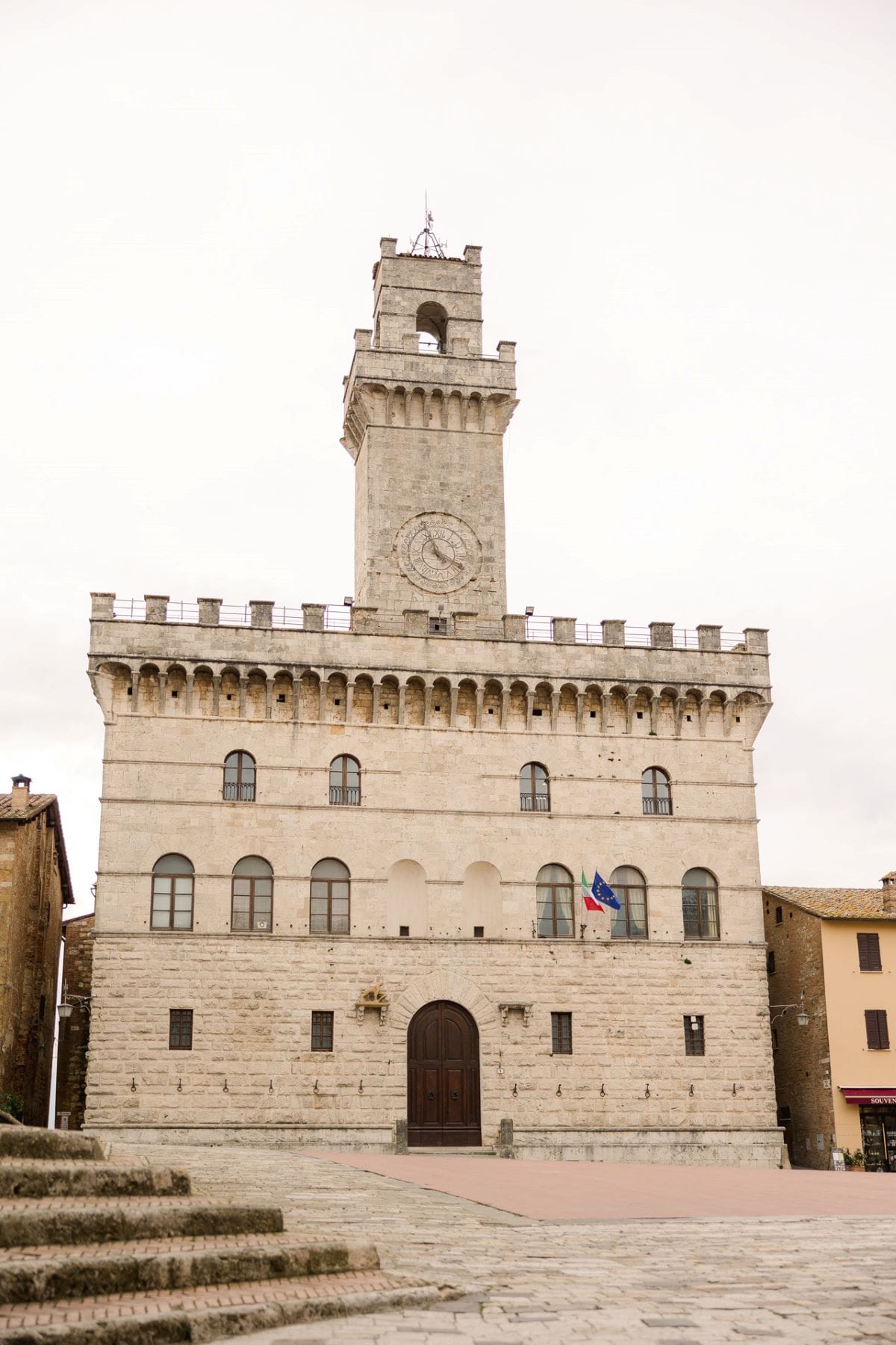 Montepulciano in Italy.