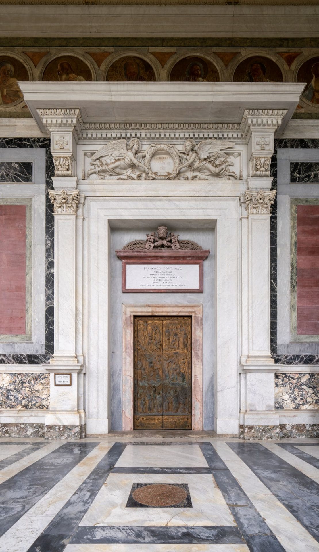 The Holy Door at St. Pauls. 